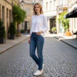 Witte trui